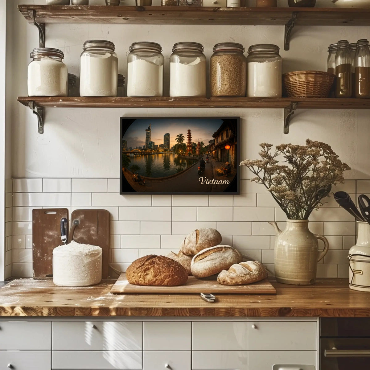 Vietnam at Dusk Poster