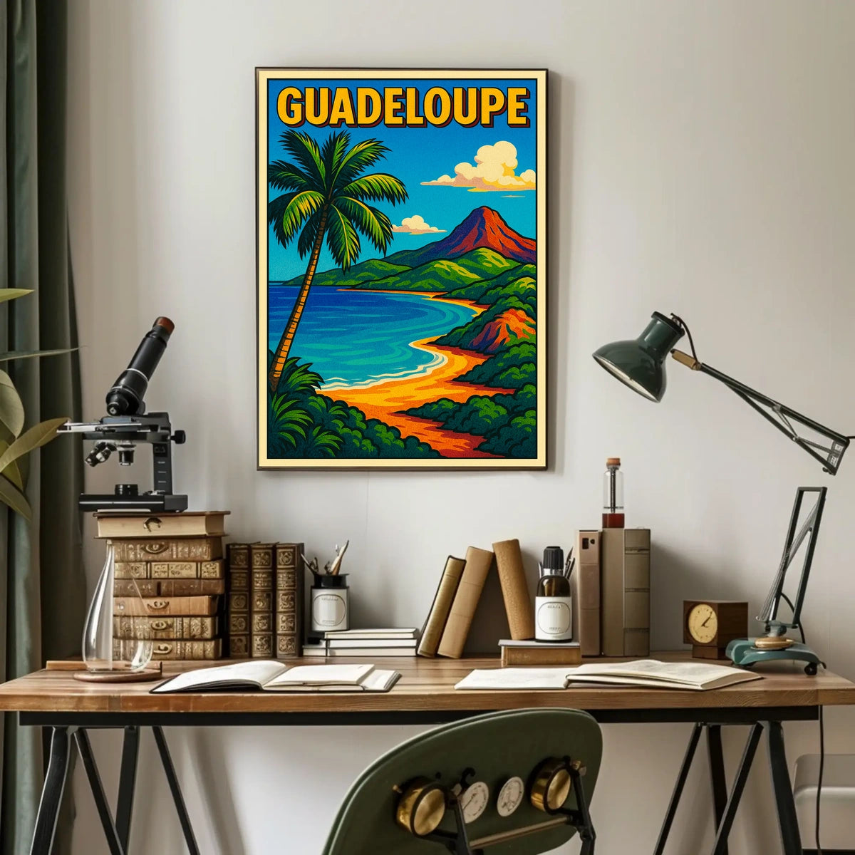 Guadeloupe Paradise Poster