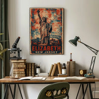 Elizabeth, New Jersey A Tribute To Poster