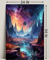Celestial Landscape Poster PosterGoat