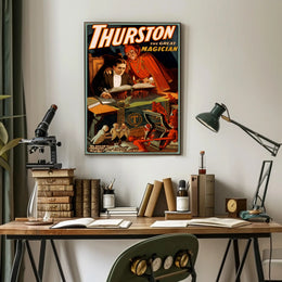 Thurston Vintage Magic Show Art Print - Cultural Poster