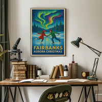Fairbanks Aurora Poster