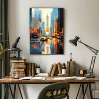 Urban Reflections Poster PosterGoat