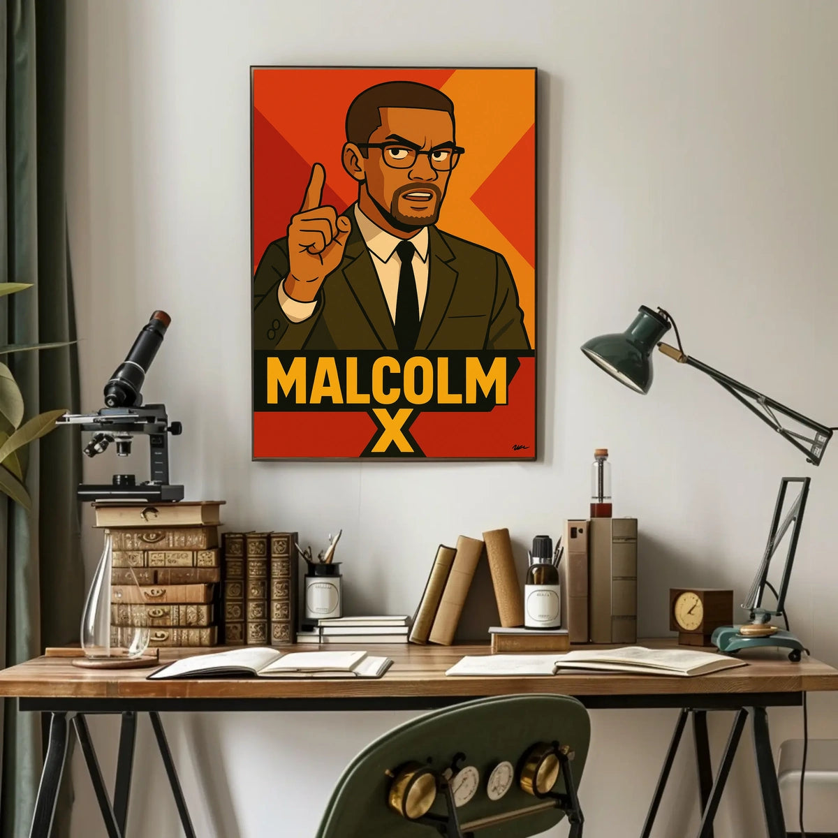 Malcolm X Poster