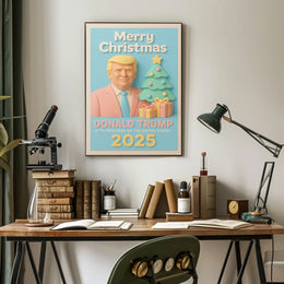 Festive Christmas Cheer with Gifts Cultural or Heritage Poster