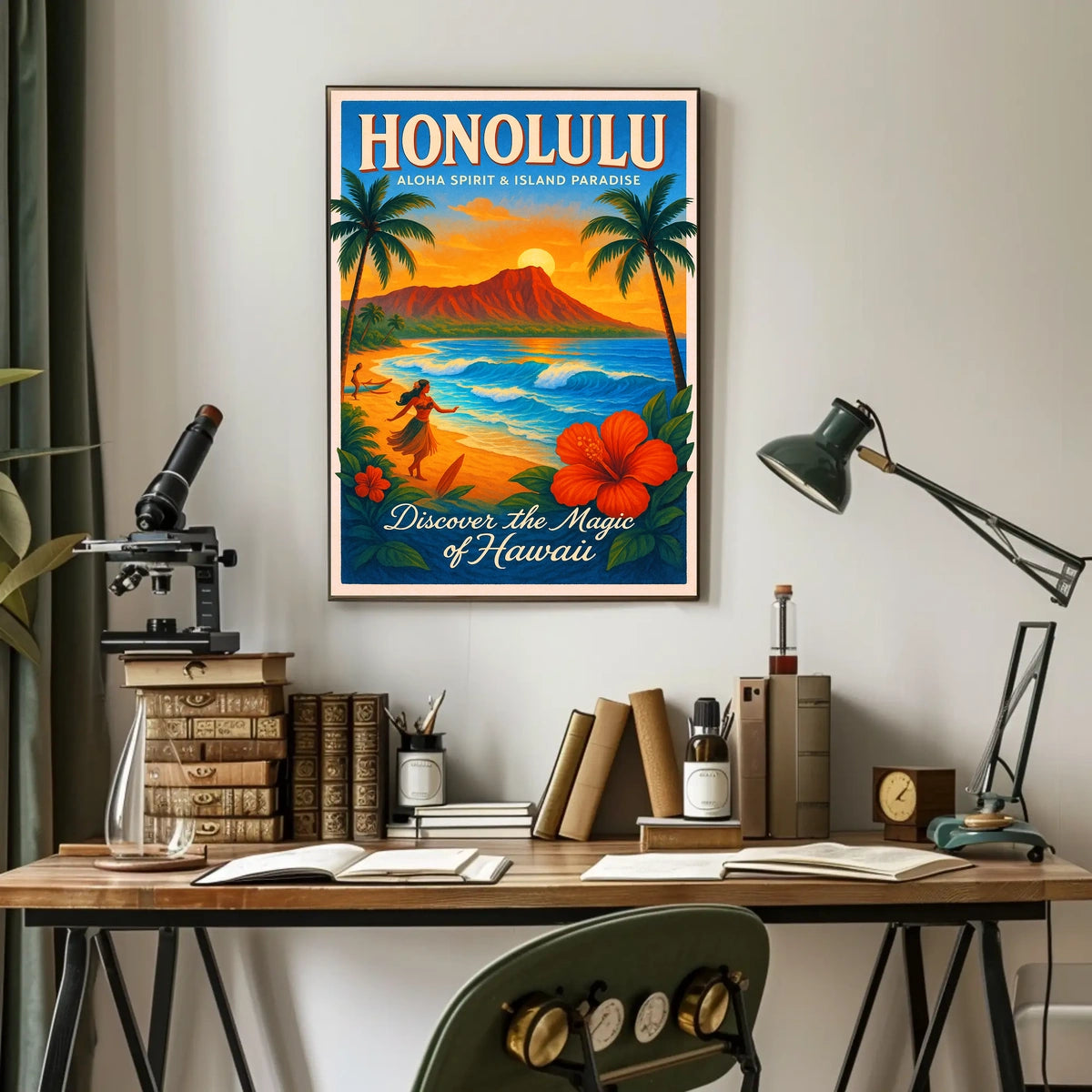 Discover the Magic of Hawaii Poster