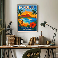 Discover the Magic of Hawaii Poster