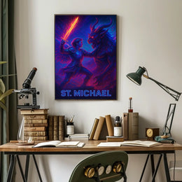 Saint Michael Archangel Poster