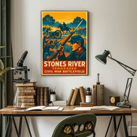 Stones River Tennessee Civil War Poster