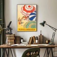 Playas De Andalucía Poster