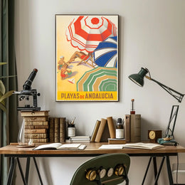 Playas De Andalucía Poster