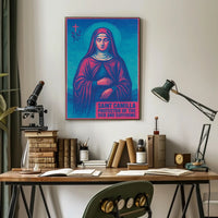 Saint Camilla Protector of the Sick and Suffering Poster
