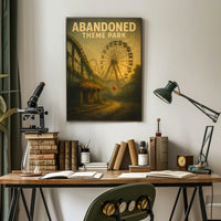 Abandoned Theme Park Poster