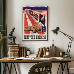 Help RCA, Help USA Poster PosterGoat