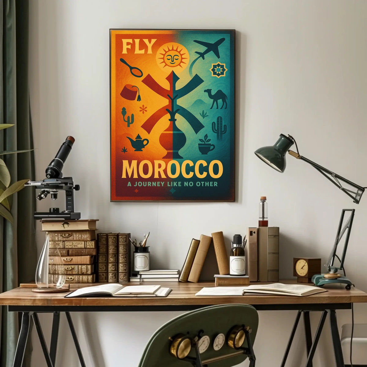 Fly Morocco A Journey Like No Other Poster