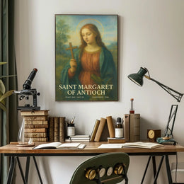 Saint Margaret Of Antioch Poster