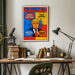 Donald Trump Presidential Era Political or Propaganda Poster