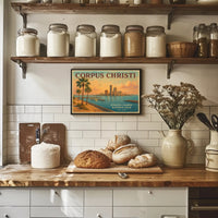Coastal Serenity Corpus Christi Poster Print