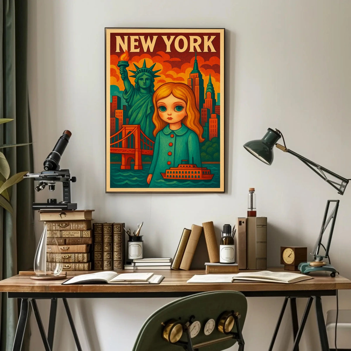 New York Dreamscape Poster