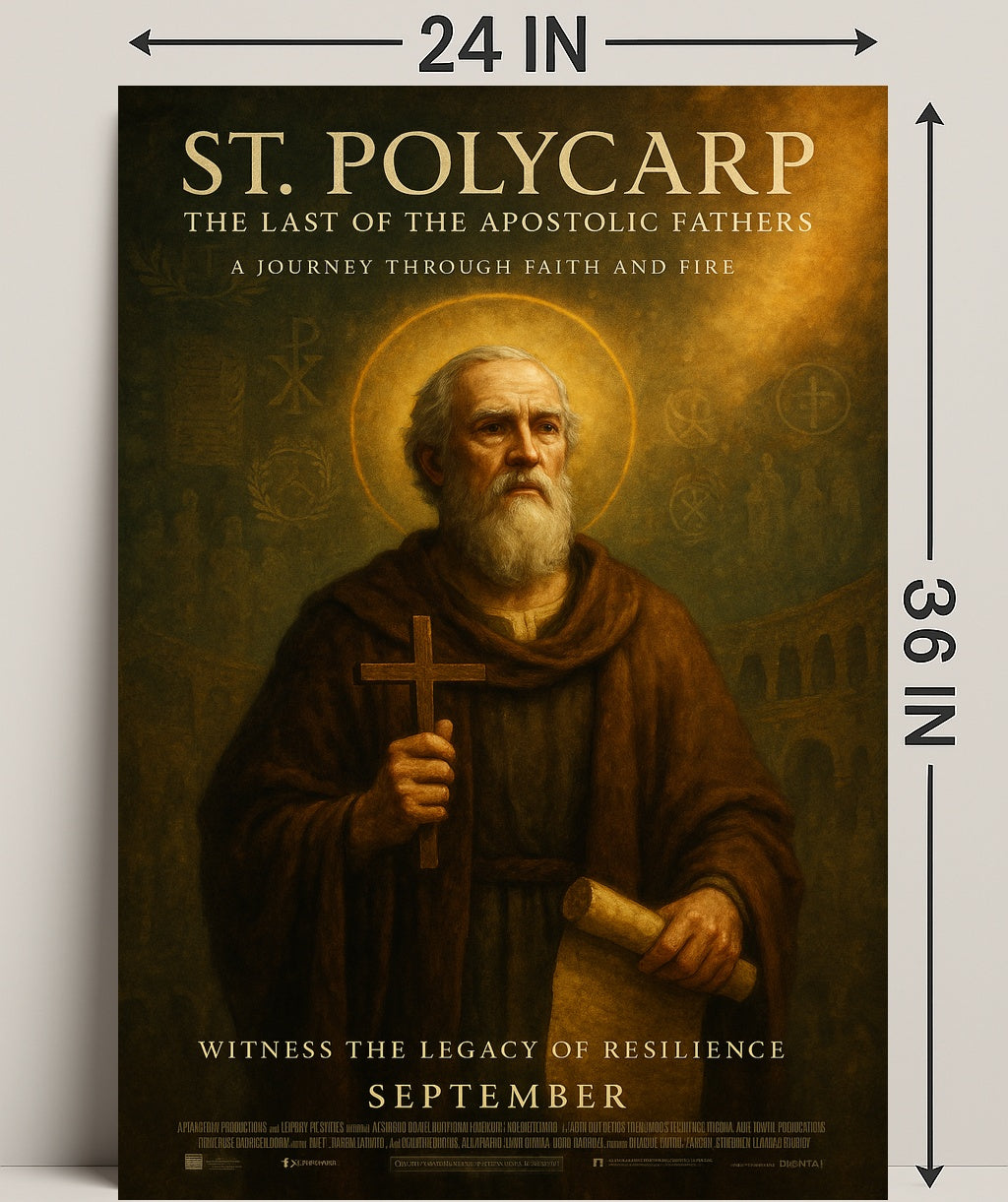 St. Polycarp The Last Of The Apostolic Poster