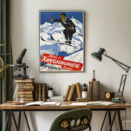 Winter In Zweisimmen Poster