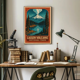 Lassen Volcanic National Park Poster
