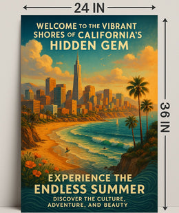 Californias Hidden Gem Poster PosterGoat