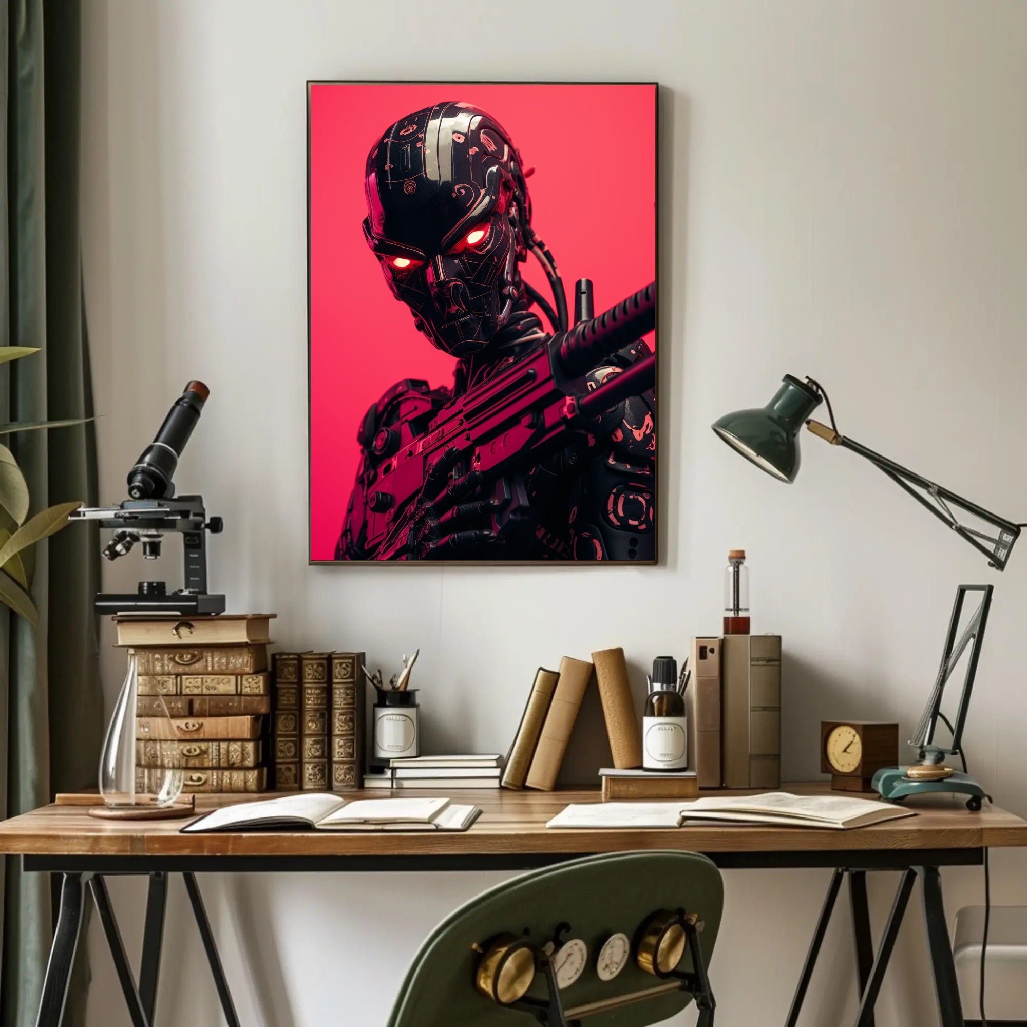 Cybernetic Guardian Poster PosterGoat