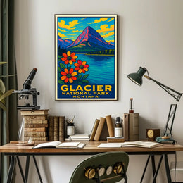 Glacier National Park Poster