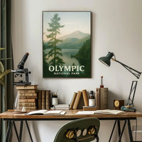 Olympic National Park Poster