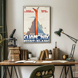 Chamonix Mont-Blanc Adventure Poster