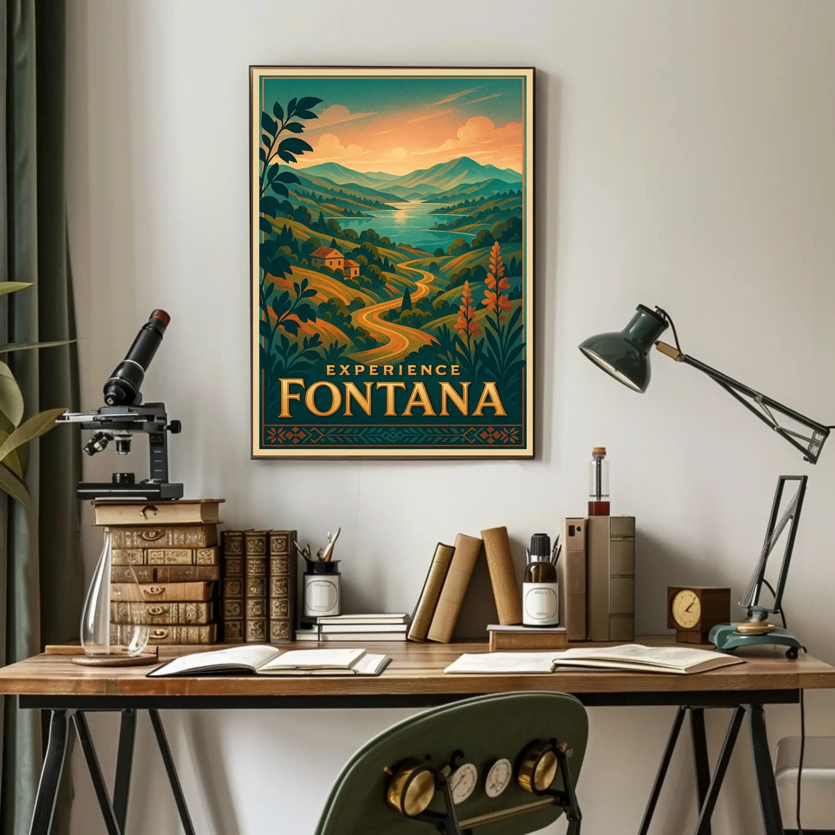 Experience Fontana Poster