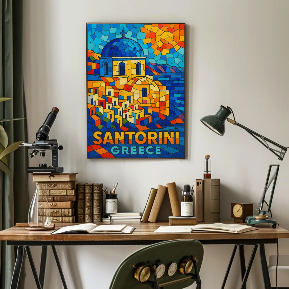 Santorini, Greece Poster