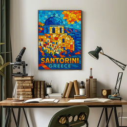 Santorini, Greece Poster