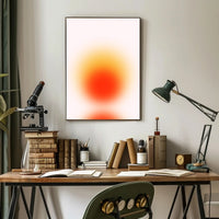 Radiant Orb Abstract Art Print - Abstract or Artistic Poster PosterGoat