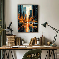 Urban Reflections Poster