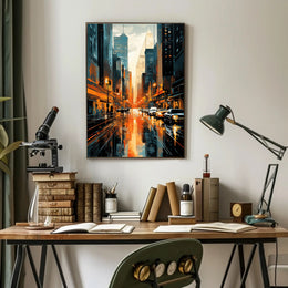 Urban Reflections Poster