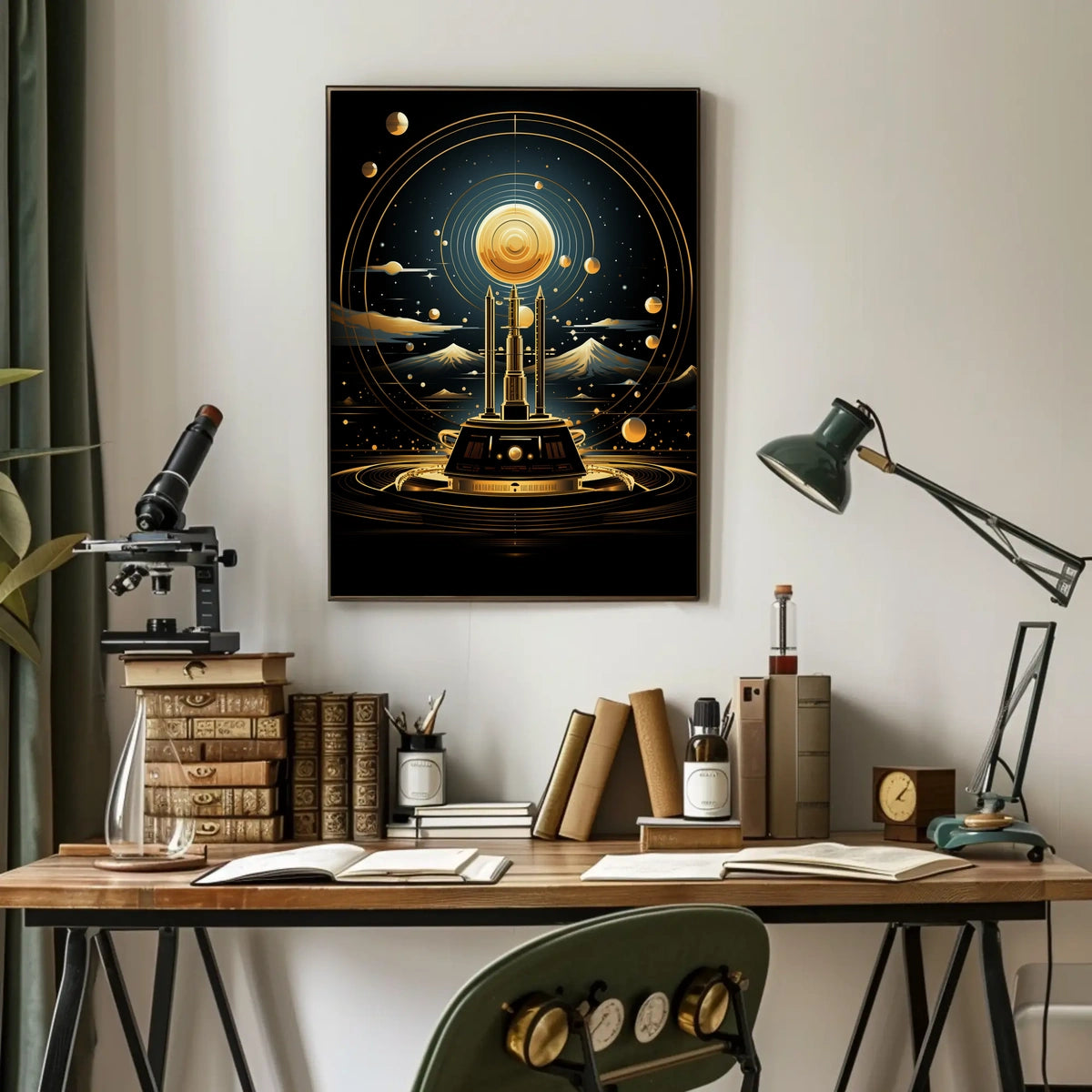Celestial Exploration Poster