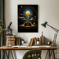 Celestial Exploration Poster