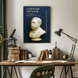 Chester Arthur 21st President Poster PosterGoat