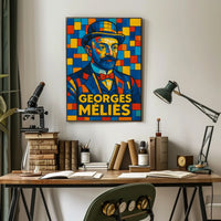 Georges Méliès Cinematic Pioneer Poster