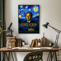 George W. Bush 43rd President of the United States Presidential Masterpiece Series Poster