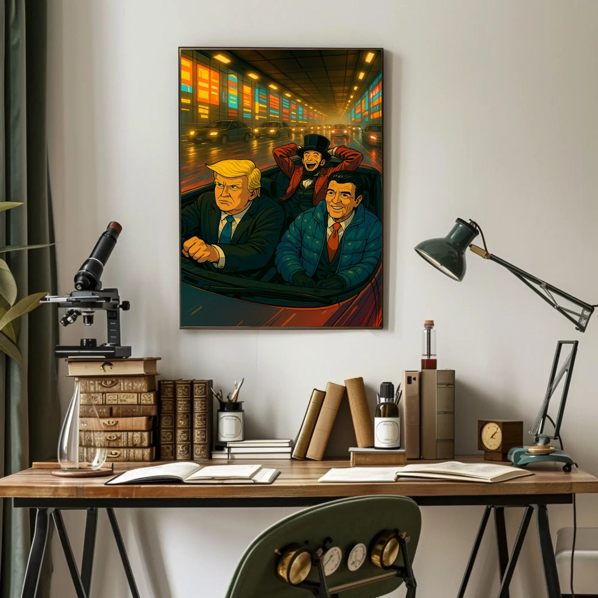 Presidential Road Trip Poster