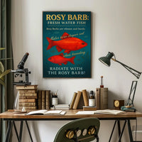 Radiate with the Rosy Barb Poster