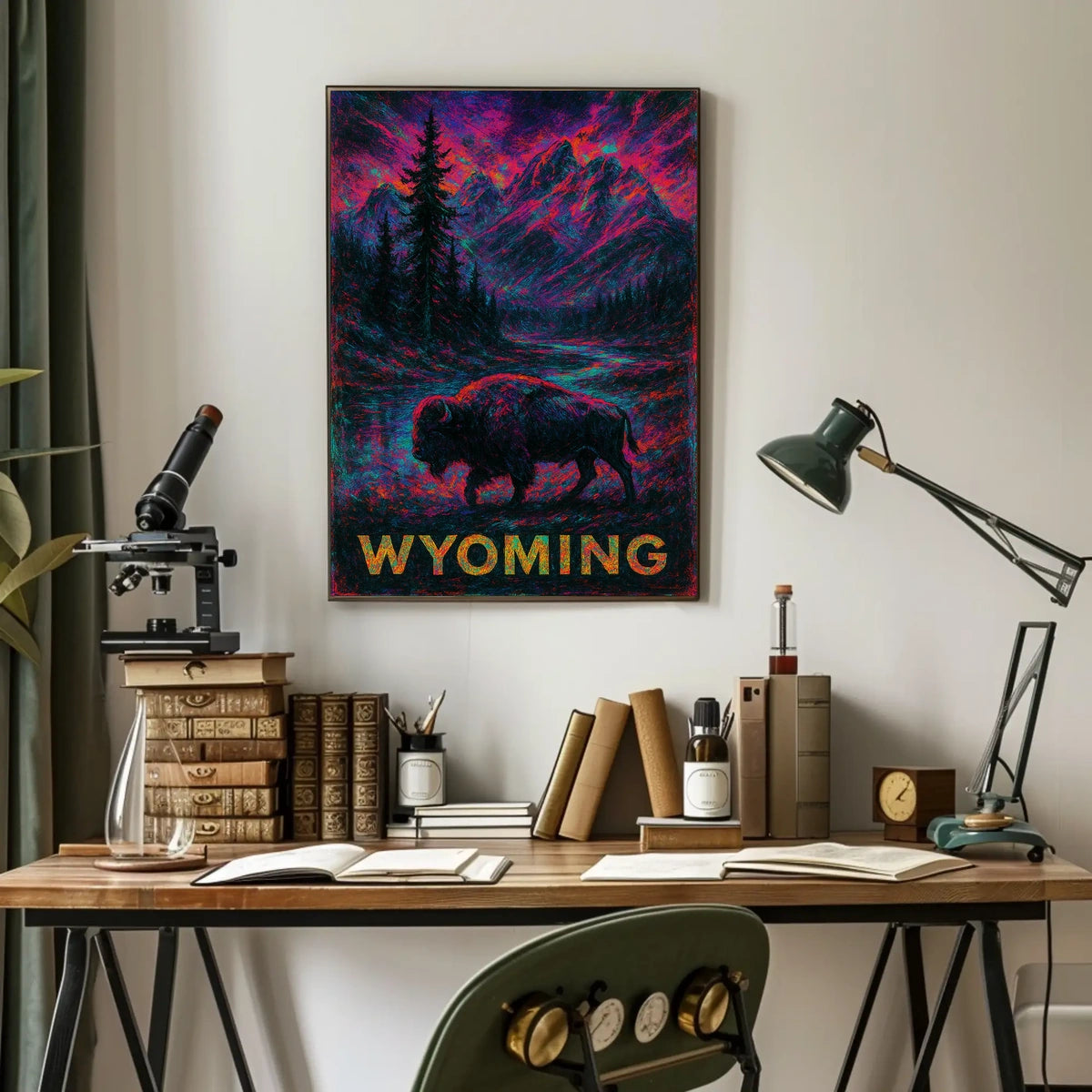 Wyoming Wilderness Poster
