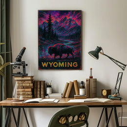 Wyoming Wilderness Poster