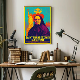 Saint Frances Xavier Cabrini Poster