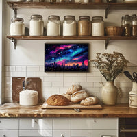 Cosmic Cityscape Poster PosterGoat