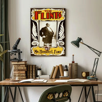 Vintage Herbert L. Flint Poster Historical or Presidential Poster