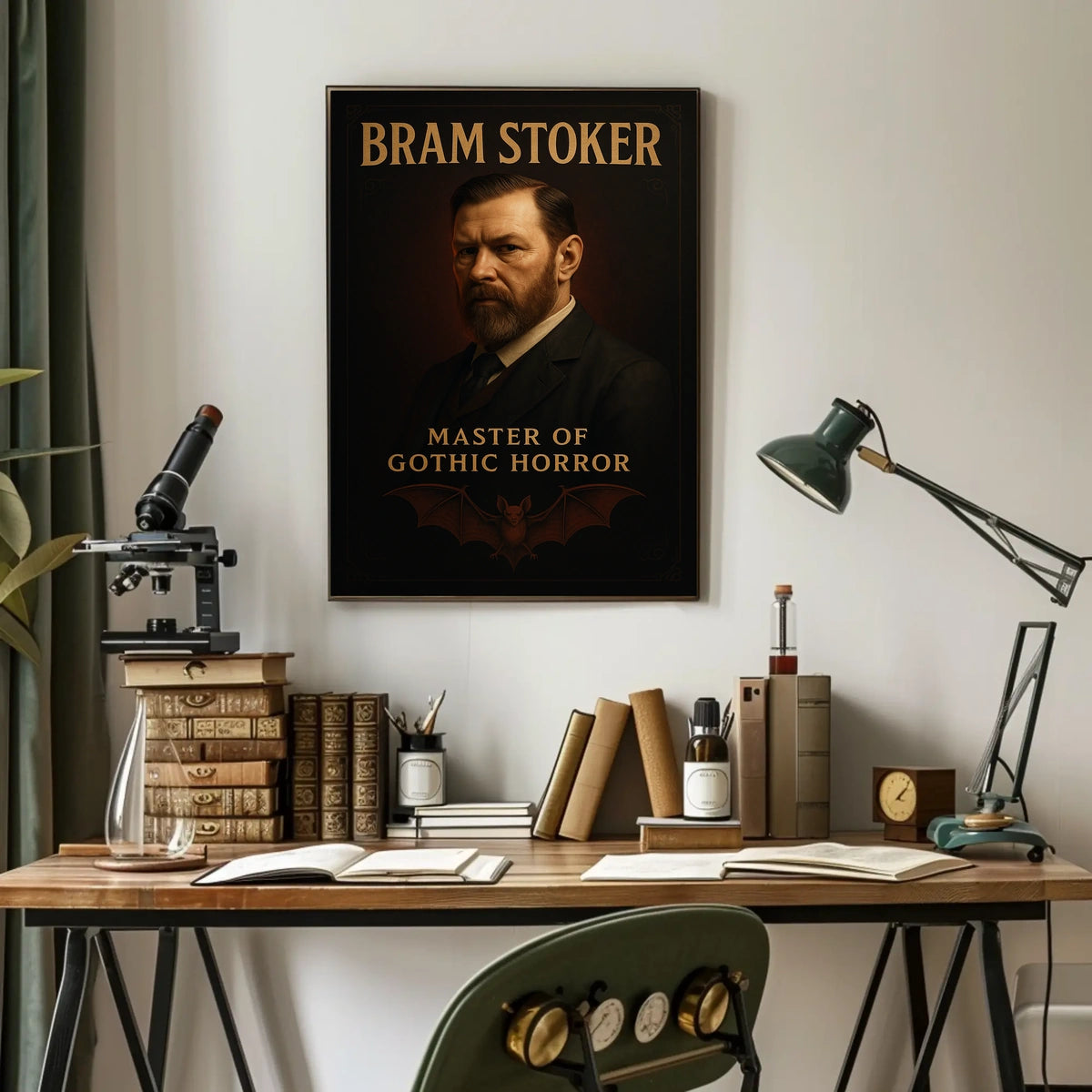 Bram Stoker Master Of Gothic Horror Poster